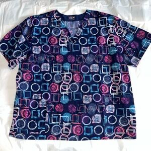 Geometric Patterned Women's Top